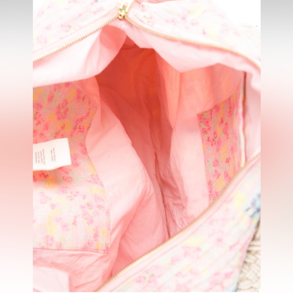 Loveshackfancy Floral Patchwork Bag With Strawber… - image 4